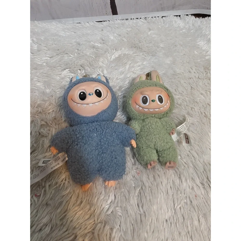 Pop Mart The Monsters Labubu Blue Green Lot of 2
